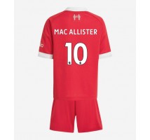 Liverpool Alexis Mac Allister #10 Koszulka Podstawowa dzieci 2025-26 Krótki Rękaw (+ krótkie spodenki)